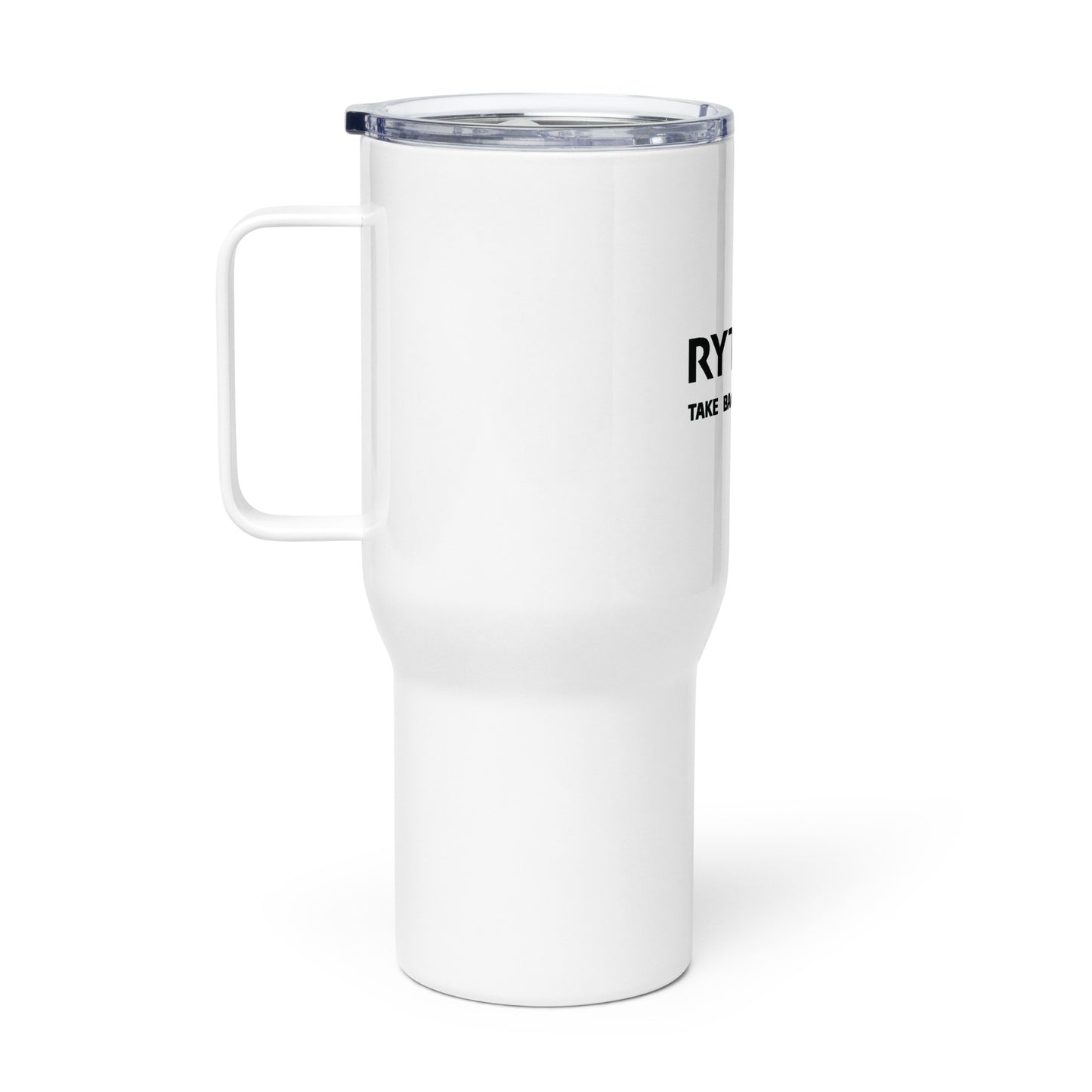 Branded Mug - White Travel Mug